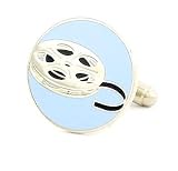 Film Reel Movie Buff Cufflinks Cuff Links
