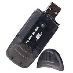 DB Premium USB 2.0 SD/SDHC/MMC Card Reader / Writer - Black