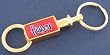 University of Nebraska Gold Tone Valet Keychain