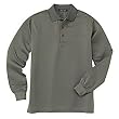 Mens Long Sleeve Solar Jacquard Sport Shirt