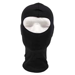 BALACLAVA Sturmhaube Motorrad Gesichtsmaske schwarz Elasthan 1-Loch TOP