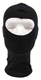 BALACLAVA Sturmhaube Motorrad Gesichtsmaske schwarz Elasthan 1-Loch TOP