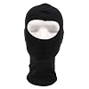 BALACLAVA Sturmhaube Motorrad Gesichtsmaske schwarz Elasthan 1-Loch TOP