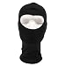 BALACLAVA Sturmhaube Motorrad Gesichtsmaske schwarz Elasthan 1-Loch TOP