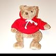 University of Georgia Herrington Teddy Bear with Red Hooded Sweatshirt