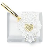 Simple Elegance Satin Wrapped Pen Base
