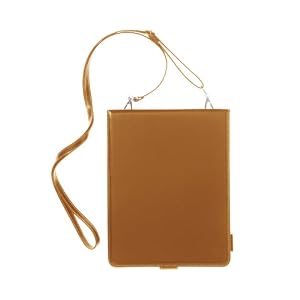 Simplism Leather Collection Shoulder Leather Case for iPad Camel