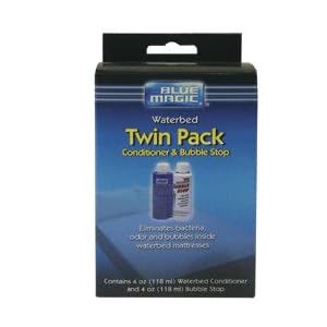 Blue Magic Waterbed Twin Pack Conditioner & Bubble Stop
