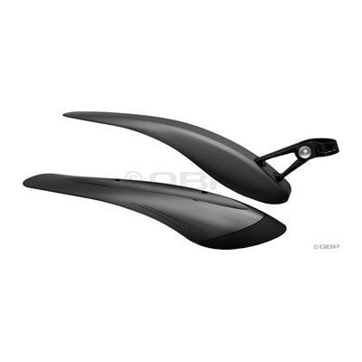 CRUD Twinpac Mudguard Fender Set: Black