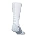 Nike Mens Hyper Elite Disruptor Basketball Crew Socks (Medium, White/Pure Platinum/White)