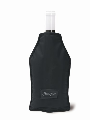 Screwpull Wine Cooler Sleeve, Black