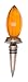 Amber Ellipse Bottle Stopper