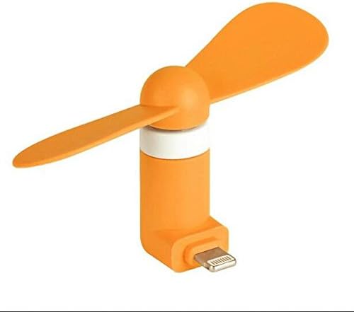 Dreamvasion® Replacement 8pin Lighting Mobile Phone Fan Portable Flexible Fans for iPhone 6/Plus，iPhone 5/5s（green）