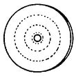 Dico Prod. Corp. 52736-6 Cushion Sewed Buffing Wheel