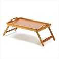 BUY : Compact Bamboo Wood Bed Breakfast Food Serving Tray