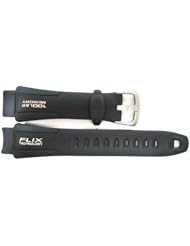 Timex 18mm Ironman Triathlon 100 Lap Flix Rubber Band