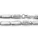 Iced Out 6mm Silver Bullet Necklace