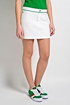 Red! Collection Interlock Contrast Piped Mini Skirt