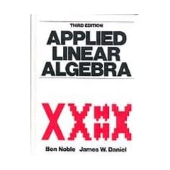 Applied Linear Algebra