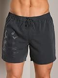 Emporio Armani Dragon Logo Techno Swim Shorts Marine