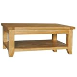Calgary Rectangular Coffee Table with Shelf