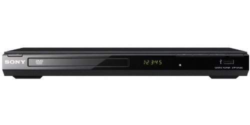 Sony DVP-SR350B DVD-Player (Xvid-Widergabe, SCART, USB 2.0) schwarz