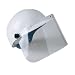 Jackson Safety BC 100 High Density Polyethylene Bump Cap with Visor Attachment, White (Pack of 12)