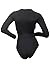 Pink Queen Women's?Lace Up?Bandage?One Piece Tight Bodysuit Jumpsuit Size M Black