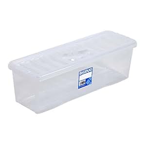CD-Aufbewahrungsbox, für 52 CDs, Klar: Amazon.de: Bürobedarf & Schreibwaren