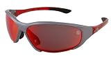 THE NORTH FACE Fury Silver/Red Sunglasses NF016S 0979