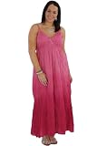 Pink Dip Dye Maxi Dress