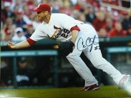 Signed Carpenter, Chris (St. Louis Cardinals) 11x14 Photo