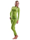Nebulus Teight - Ensemble de sous-vêtements de ski femme - Maillot/collant - Vert