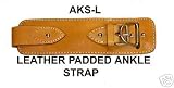 Padded Leather Ankle Strap