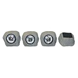 Set of 3 Solar Landscape Rock Lights