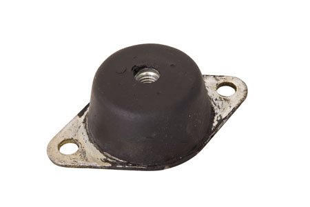 3/8-16 thd., Durometer 30, 160 Lbs.Load Inch Compression Vibration Mount, Style C, Neoprene (1 Each)