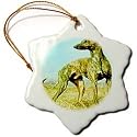 Dogs Greyhound - Brindle Greyhound - Ornaments