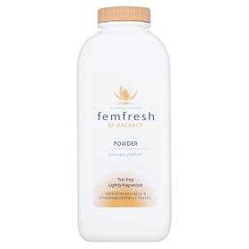 Femfresh Lightly Fragranced Absorbent Body Powder For Intimate Hygiene - 200G