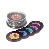Verbatim Digital Vinyl 700 MB Multicolor CD-R Spindle (25 Discs)