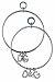 D & G Logo Hoop Earrings