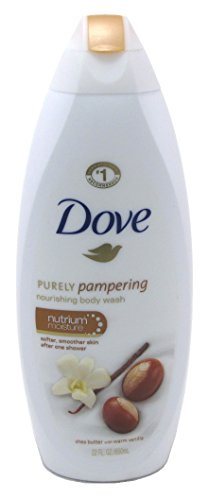 Dove Purely Pampering Body Wash, Shea Butter with Warm Vanilla, 24 ounces