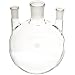 Chemglass CG-1522-21 Glass 5000mL Round Heavy Wall 3 Neck Bottom Boiling Flask with 45/50 and 24/40 Standard Taper Outer Joint