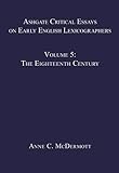 Ashgate critical essays on early English lexicographers