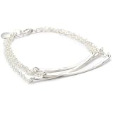 gorjana Taner Three Bar Bracelet Sterling Silv