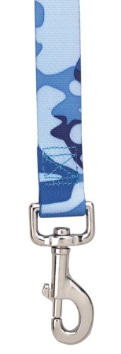 Blue Camouflage Dog Leash 6ft x 1 inch