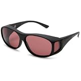 Cocoons Fit Over Low Vision Absorptive Filters C402 MED Slim Line Sunglasses