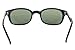 Pacific Coast Original KD's Biker Sunglasses (Black Frame/Dark Green Lens)