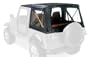 Bestop 51118-01 Replace-a-top Black Replacement Soft Top with Door Skins