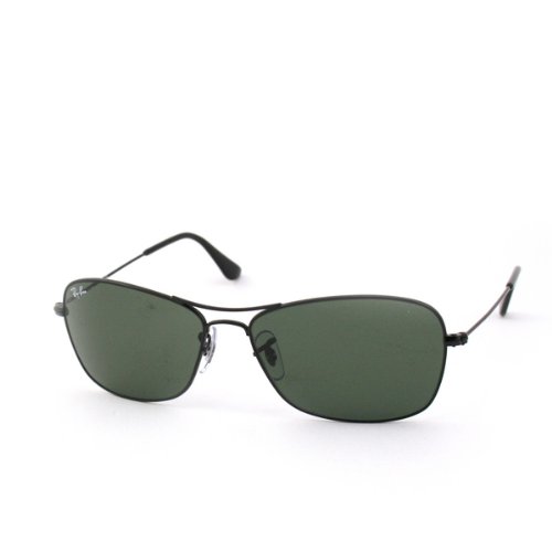 Ray Ban Rb3388 Shiny Black / Green Metallgestell Sonnenbrillen, 55mm