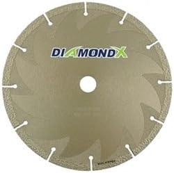 Abrasive Diamond Blade, Segmented, 6 In